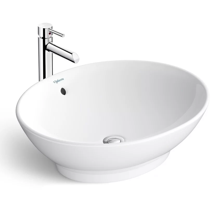 Chậu lavabo đặt bàn Viglacera BS415 7 Chậu lavabo đặt bàn Viglacera BS415