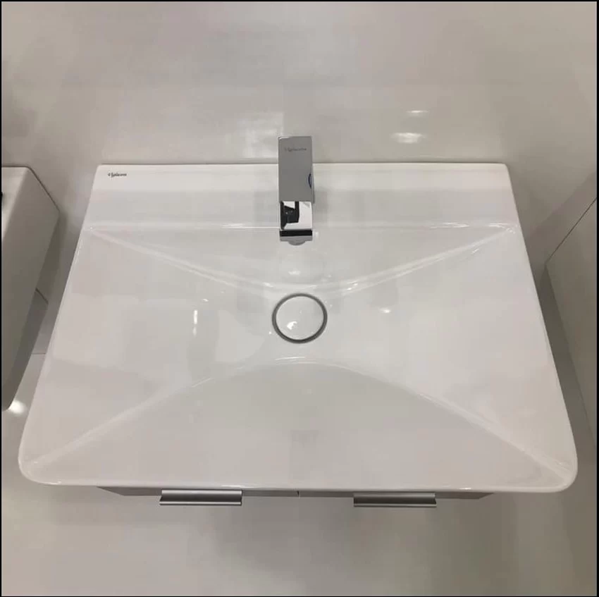 Chậu lavabo đặt bàn Viglacera CB68 Chậu lavabo đặt bàn Viglacera CB68
