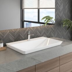 Chậu lavabo đặt bàn Viglacera CB68