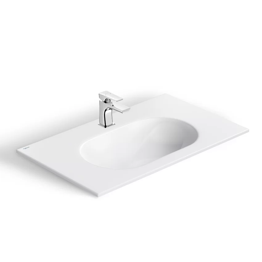 Chậu lavabo đặt bàn Viglacera CB69 5 Chậu lavabo đặt bàn Viglacera CB69