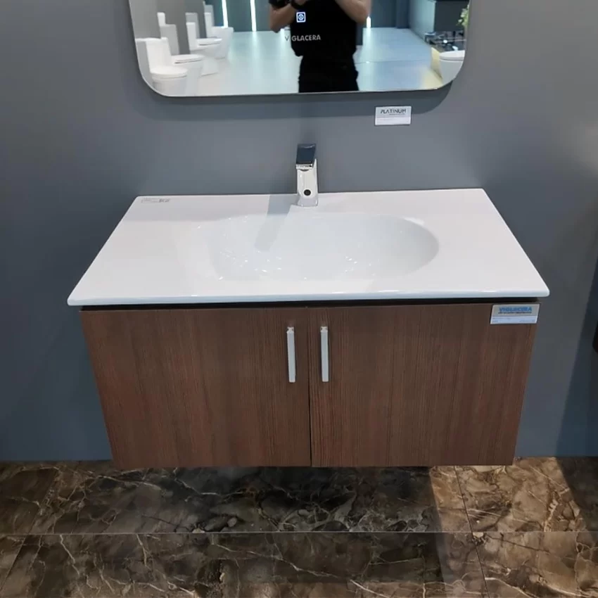 Ứng dụng thực tế Chậu lavabo Viglacera CB69 Ứng dụng thực tế Chậu lavabo Viglacera CB69