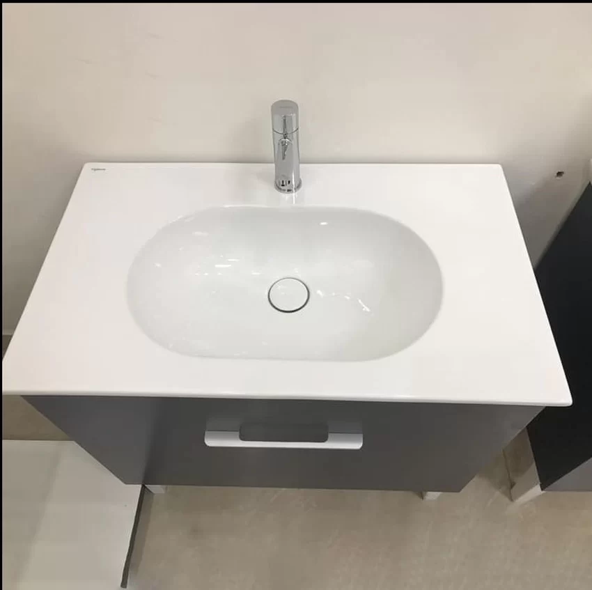 Chậu lavabo đặt bàn Viglacera CB69 8 Chậu lavabo đặt bàn Viglacera CB69