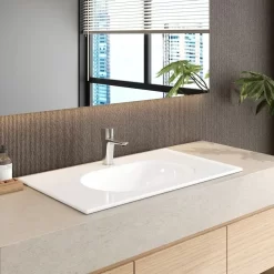 Chậu lavabo đặt bàn Viglacera CB69 16 Chậu lavabo đặt bàn Viglacera CB69