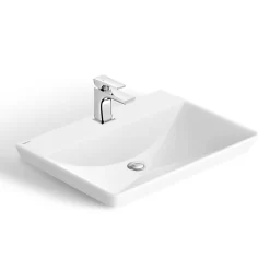 Chậu lavabo đặt bàn Viglacera CB70 13 Chậu lavabo đặt bàn Viglacera CB70