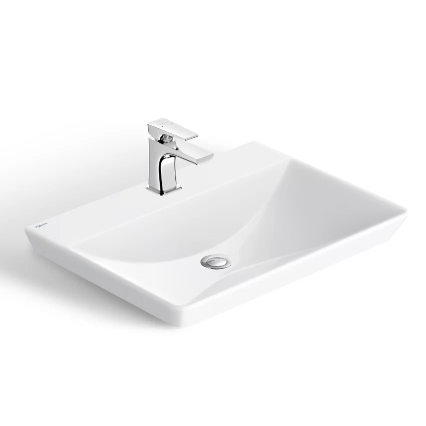 Chậu lavabo đặt bàn Viglacera CB70 8 Chậu lavabo đặt bàn Viglacera CB70