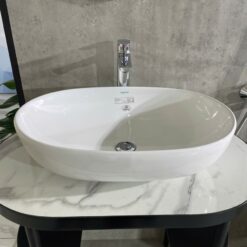 Chậu lavabo đặt bàn Viglacera CD15