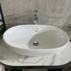 Chậu lavabo đặt bàn Viglacera CD15