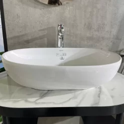 Chậu lavabo đặt bàn Viglacera CD15