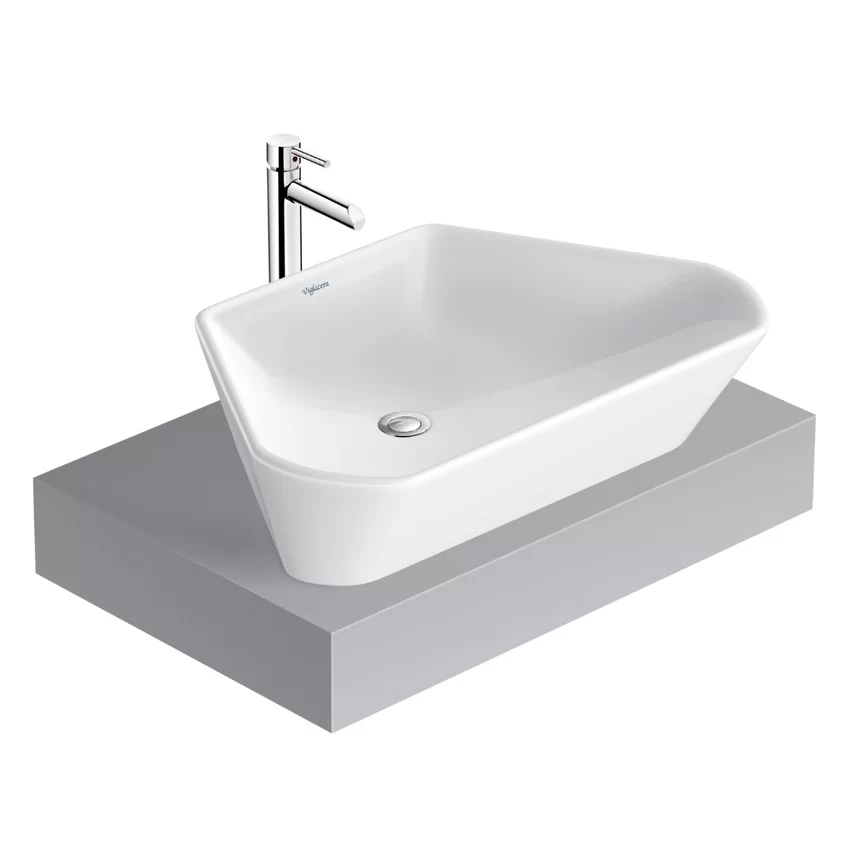 Chậu lavabo đặt bàn Viglacera CD16 8 Chậu lavabo đặt bàn Viglacera CD16