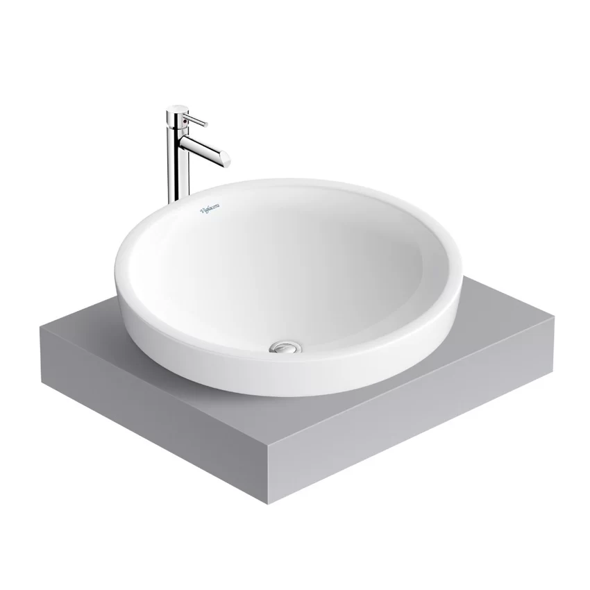 Chậu lavabo đặt bàn Viglacera CD6 8 Chậu lavabo đặt bàn Viglacera CD6