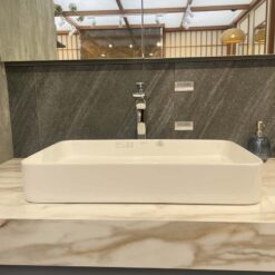 Chậu lavabo đặt bàn Viglacera CM01