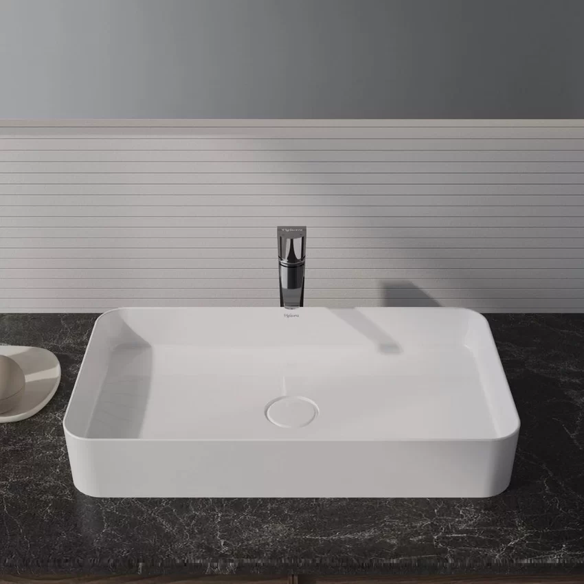 Chậu lavabo đặt bàn Viglacera CM01 11 Chậu lavabo đặt bàn Viglacera CM01