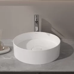 Chậu lavabo đặt bàn Viglacera CM02 10 Chậu lavabo đặt bàn Viglacera CM02