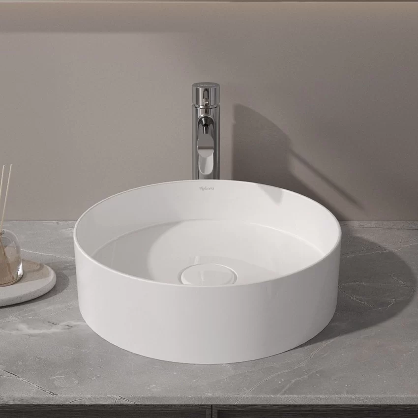 Ứng dụng thực tế chậu lavabo Viglacera CM02 Ứng dụng thực tế chậu lavabo Viglacera CM02
