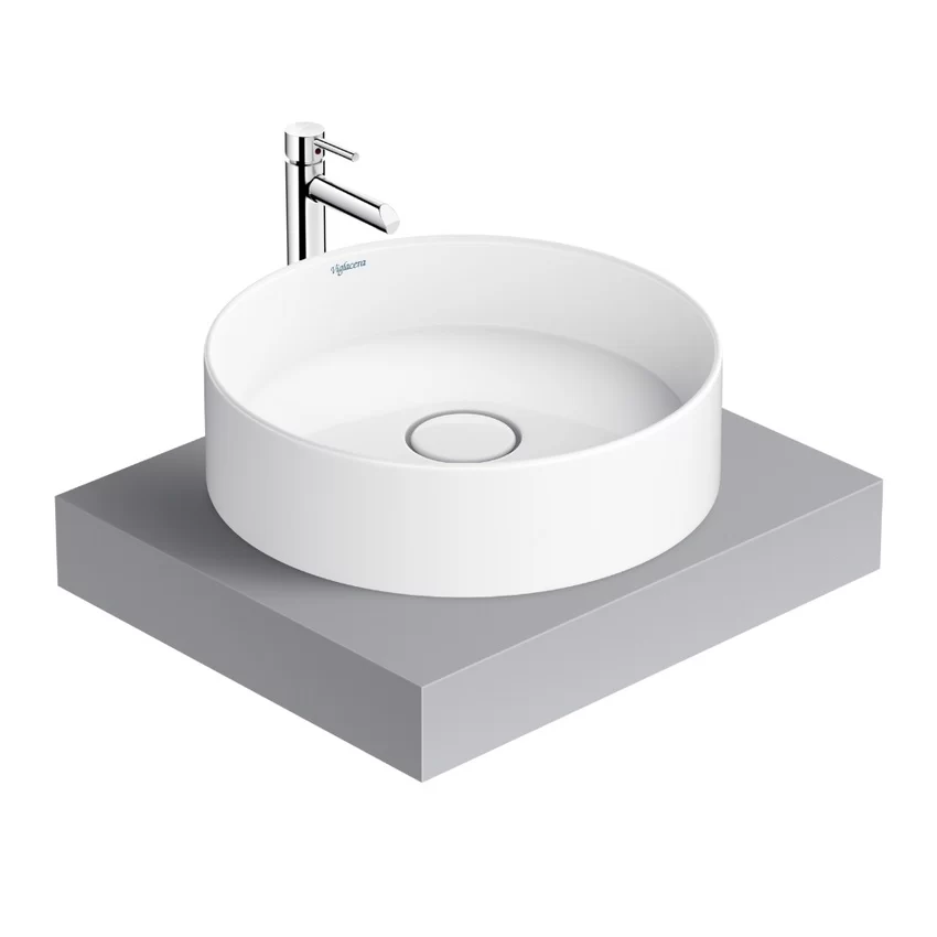 Chậu lavabo đặt bàn Viglacera CM02 7 Chậu lavabo đặt bàn Viglacera CM02