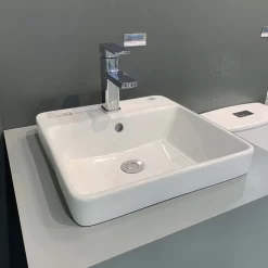 Chậu lavabo đặt bàn Viglacera V24 17 Chậu lavabo đặt bàn Viglacera V24