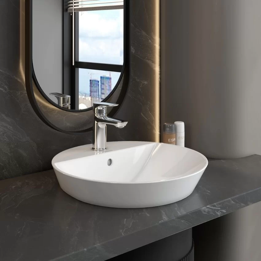 Chậu lavabo đặt bàn Viglacera V26 8 Chậu lavabo đặt bàn Viglacera V26