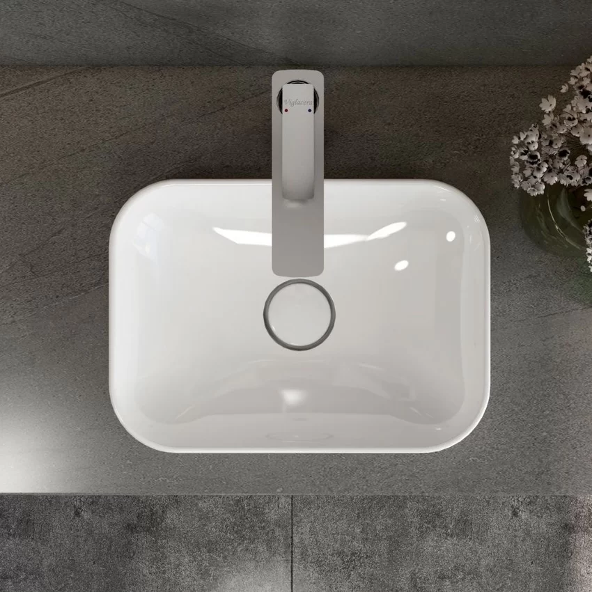 Chậu lavabo đặt bàn Viglacera V27 Chậu lavabo đặt bàn Viglacera V27