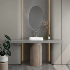 Chậu lavabo đặt bàn Viglacera V27