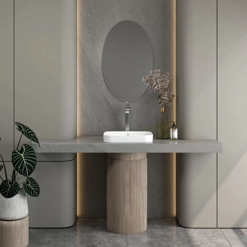 Chậu lavabo đặt bàn Viglacera V27 Chậu lavabo đặt bàn Viglacera V27