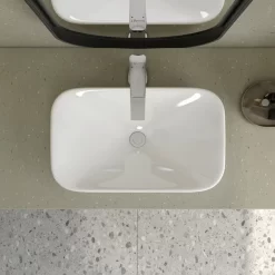 Chậu lavabo đặt bàn Viglacera V28 10 Chậu lavabo đặt bàn Viglacera V28