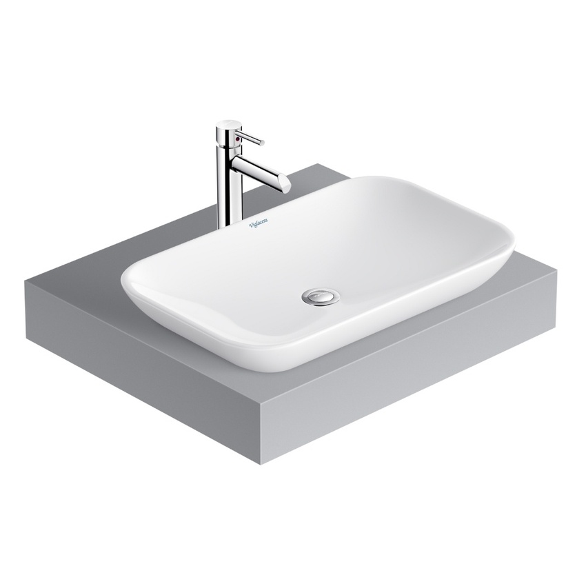 Chậu lavabo đặt bàn Viglacera V28 7 Chậu lavabo đặt bàn Viglacera V28