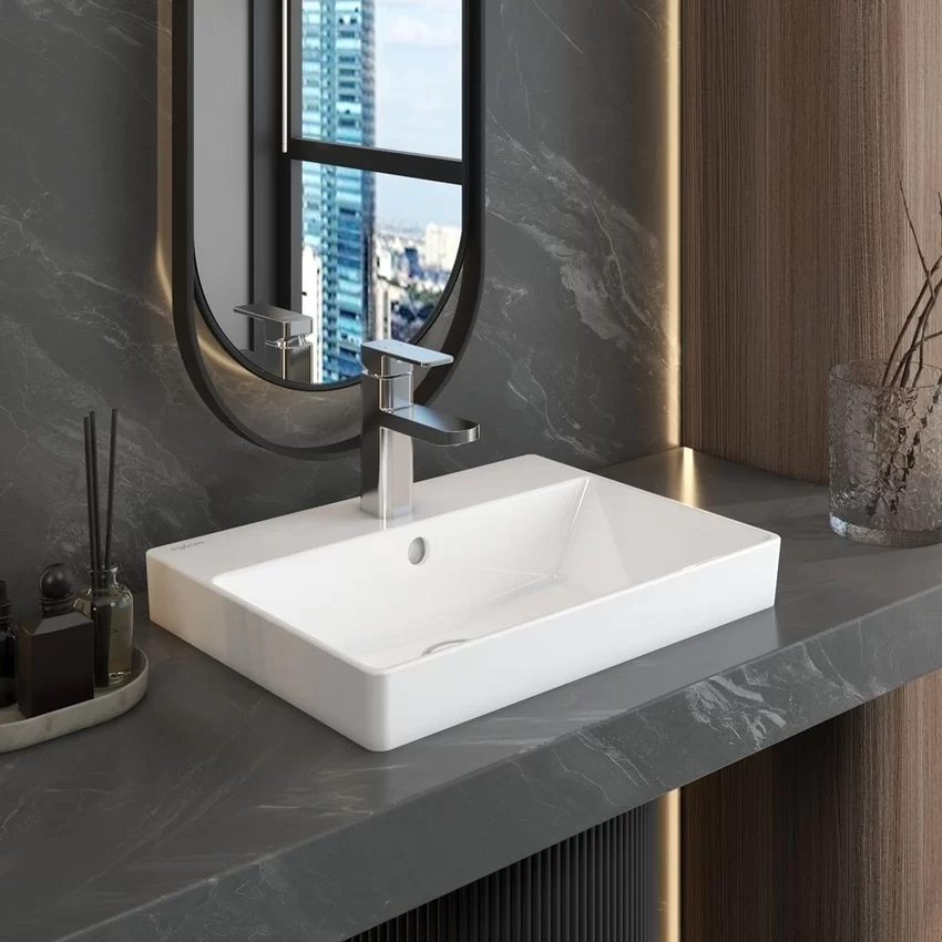 Chậu lavabo đặt bàn Viglacera V29 Chậu lavabo đặt bàn Viglacera V29 - Hình 1