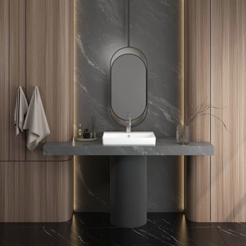 Chậu lavabo đặt bàn Viglacera V29 Chậu lavabo đặt bàn Viglacera V29 - Hình 4