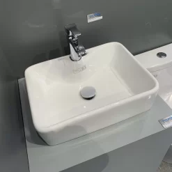 Chậu lavabo đặt bàn Viglacera V72 12 Chậu lavabo đặt bàn Viglacera V72