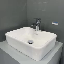 Chậu lavabo đặt bàn Viglacera V72 14 Chậu lavabo đặt bàn Viglacera V72