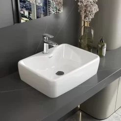 Chậu lavabo đặt bàn Viglacera V72 15 Chậu lavabo đặt bàn Viglacera V72