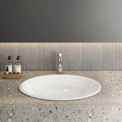 Chậu lavabo dương vành Viglacera CD21