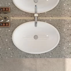 Chậu lavabo dương vành Viglacera CD21