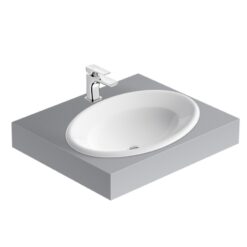 Chậu lavabo dương vành Viglacera CD21