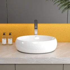Chậu rửa Lavabo đặt bàn Viglacera CD30