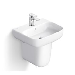Chậu rửa lavabo treo tường Viglacera V23 chân lửng