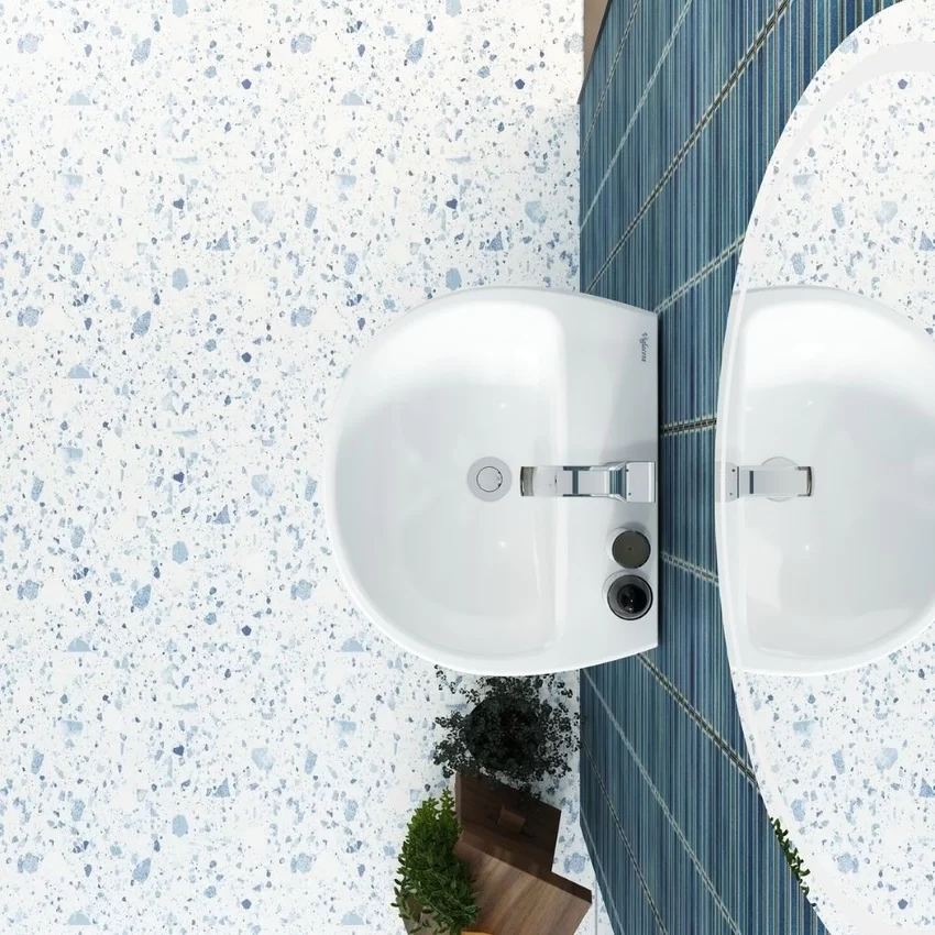 Ứng dụng của chậu rửa lavabo treo tường Viglacera V36 chân lửng Ứng dụng của chậu rửa lavabo treo tường Viglacera V36 chân lửng