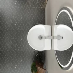 Chậu rửa lavabo treo tường Viglacera V523 11 Chậu rửa lavabo treo tường Viglacera V523