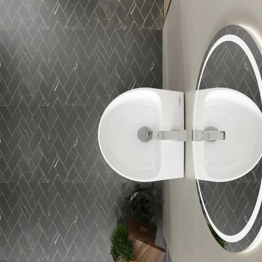 Chậu rửa lavabo treo tường Viglacera V523 ứng dụng thực tế Chậu rửa lavabo treo tường Viglacera V523 ứng dụng thực tế