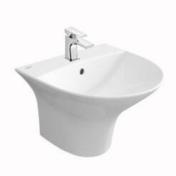 Chậu rửa lavabo treo tường Viglacera V63 liền khối