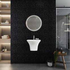 Chậu rửa lavabo treo tường Viglacera V64 liền khối