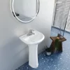 Chậu rửa lavabo treo tường Viglacera VTL3N 1 Chậu rửa lavabo treo tường Viglacera VTL3N