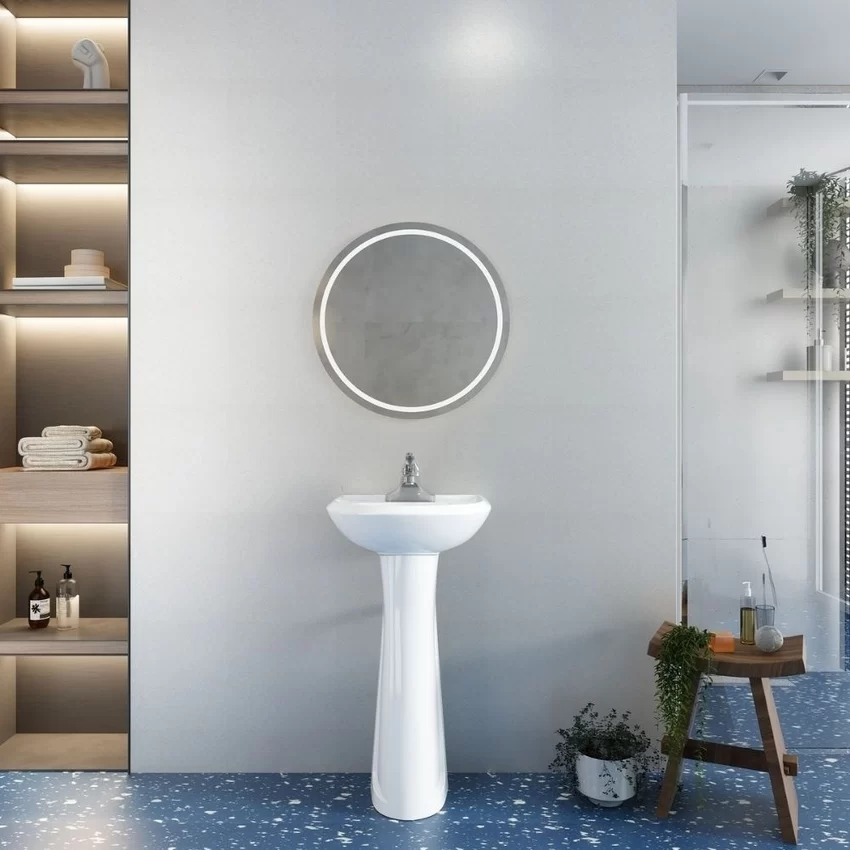 Chậu rửa lavabo treo tường Viglacera VTL3N 16 Chậu rửa lavabo Viglacera VTL3N trong thực tế