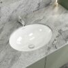 Chậu lavabo âm bàn Viglacera CA2