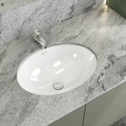 Chậu lavabo âm bàn Viglacera CA2