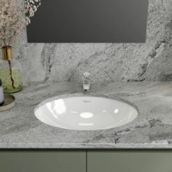 Chậu lavabo âm bàn Viglacera CA2