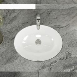 Chậu lavabo âm bàn Viglacera CA2