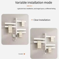 Giàn sấy khăn tắm khăn mặt kết nối APP điện thoại Miken G68W Wifi