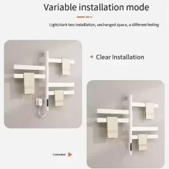 Giàn sấy khăn tắm khăn mặt kết nối APP điện thoại Miken G68W Wifi