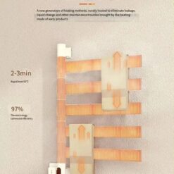 Giàn sấy khăn tắm khăn mặt kết nối APP điện thoại Miken G68W Wifi